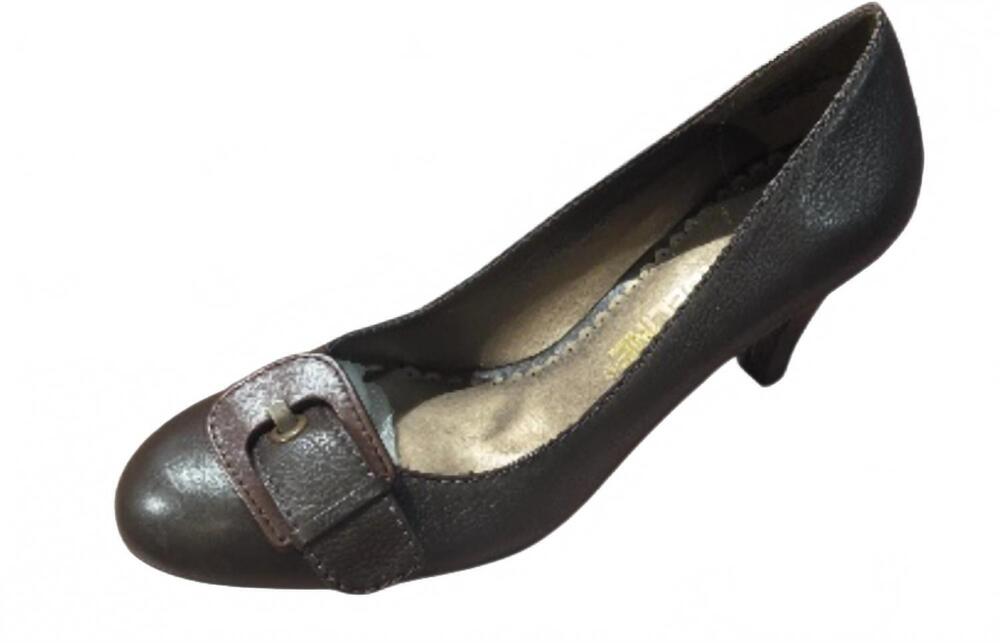 NEW MADELINE women's big hearted heel in dark brown